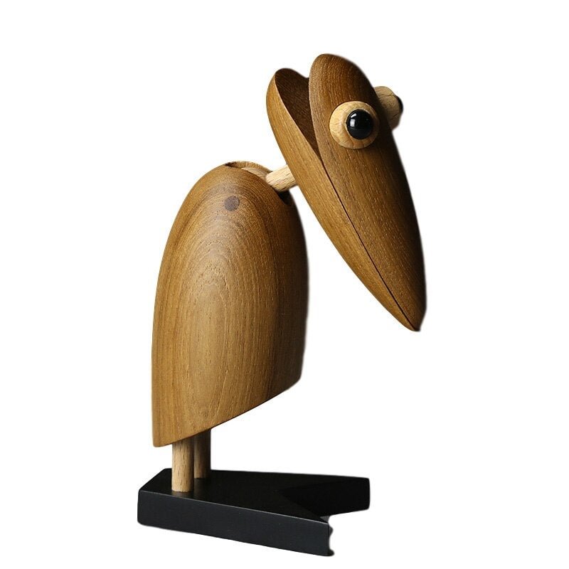 Woodpecker ornaments Denmark Woody creative office desktop name card clip hand puppet