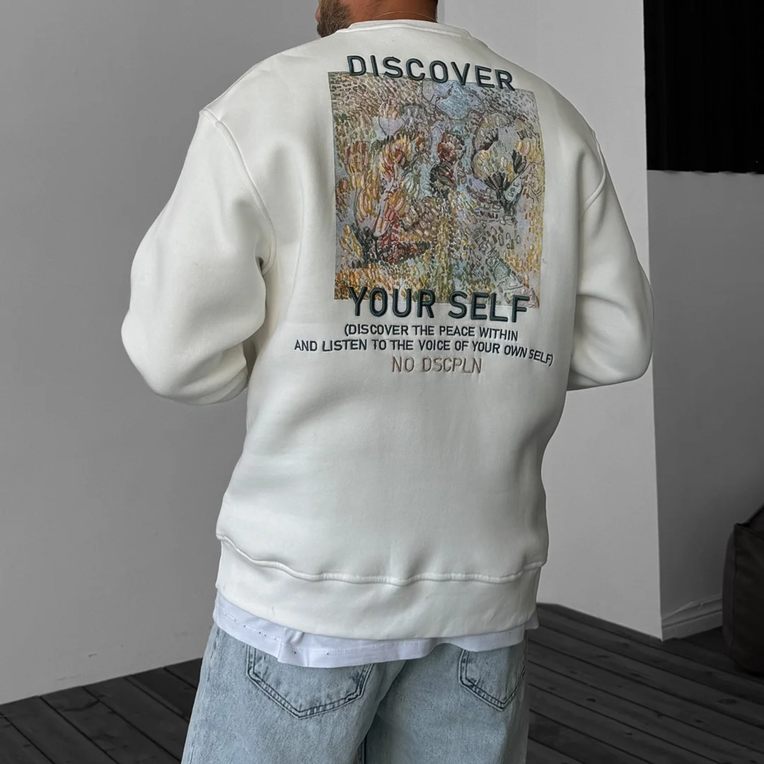 Street Painting Lettering Hoodie
