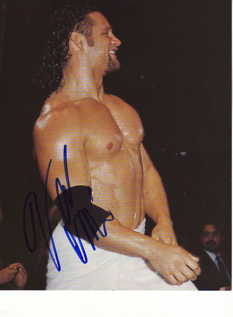 WWE WWF VAL VENIS AUTOGRAPHED HAND SIGNED 8X10 Photo Poster painting WRESTLING PICTURE