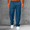 Gioiacombo&trade; Pantaloni cargo dritti larghi multitasche casual da uomo