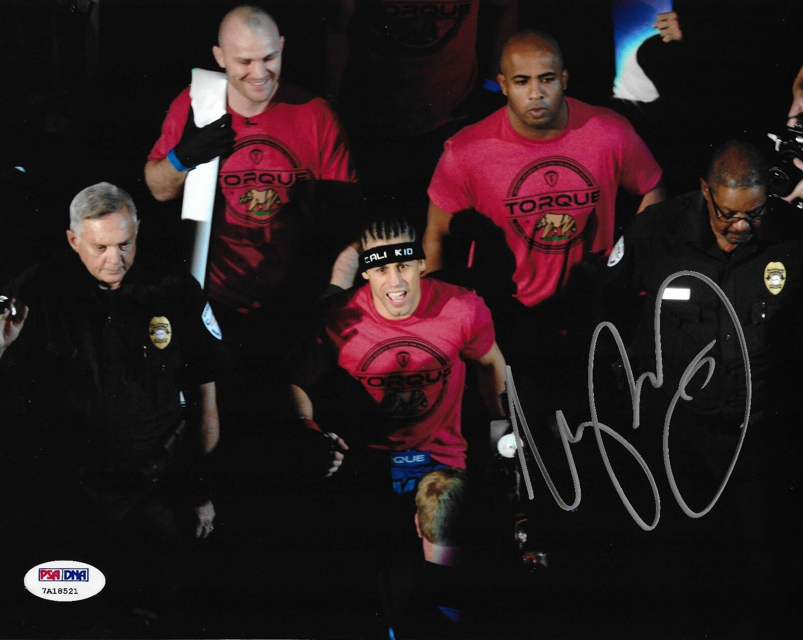 Urijah Faber Signed UFC 8x10 Photo Poster painting PSA/DNA COA Fight Night 66 Picture Autograph