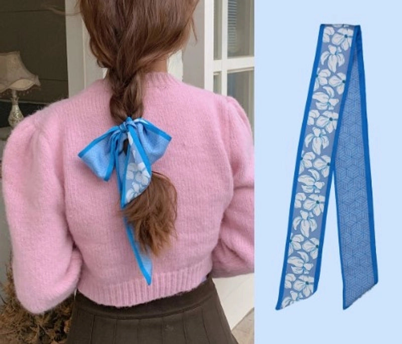 Fashion Flower Cloth Printing Hair Band 1 Piece