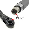 1/2" Electric Ratchet Wrench with 1/2" Impact Ratchet Extender for Tight Spaces