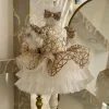 Kid Baby Girl Princess Fluffy Dresses