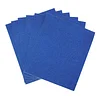 10 Pack | Royal Blue Self-Adhesive Glitter DIY Craft Foam Sheets - 12"x10"