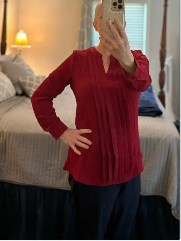 Runs small -- great for office in spring