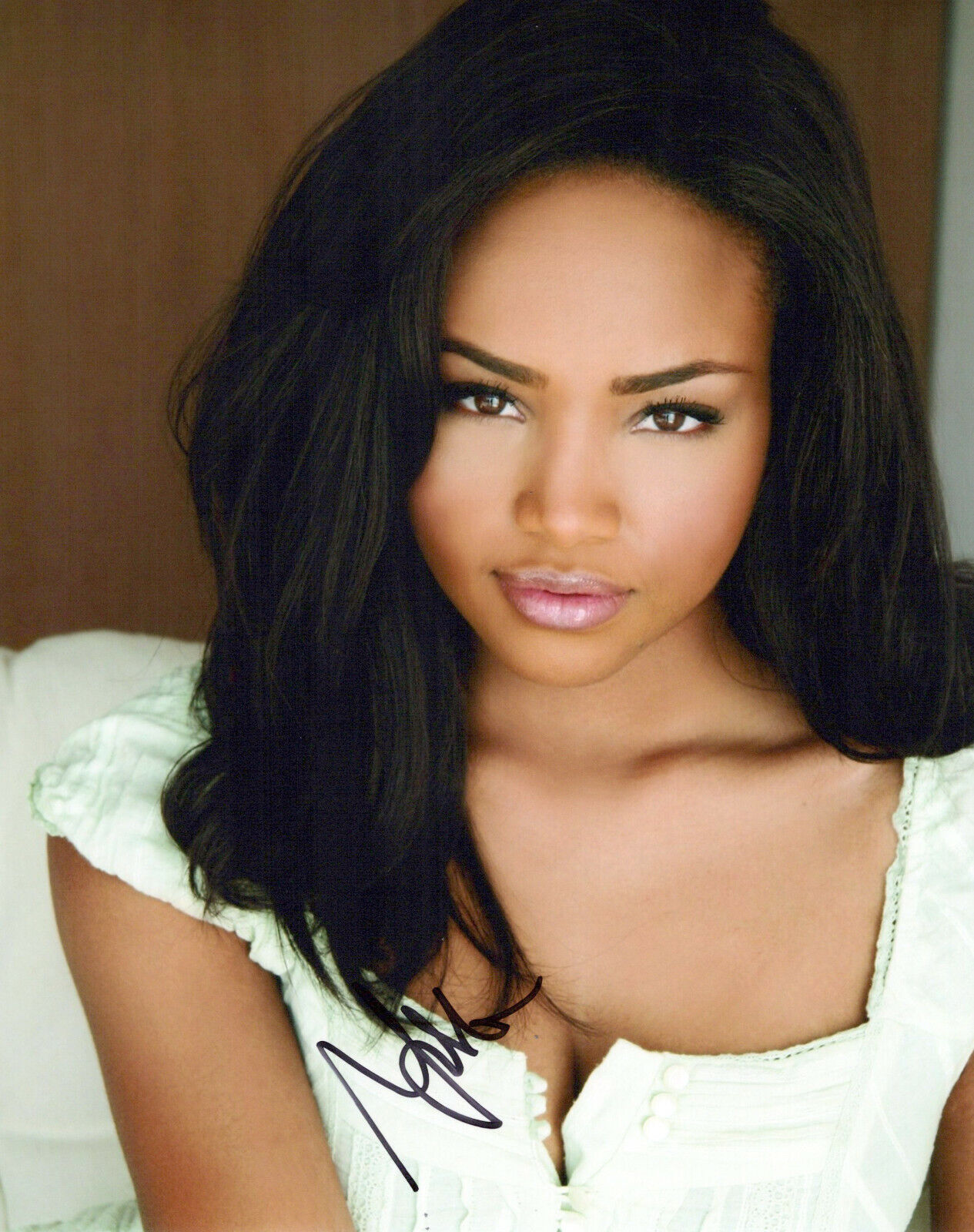 Meagan Tandy glamour shot autographed Photo Poster painting signed 8x10 #10