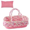 18"- 22" Pink Floral Basket Reborn Baby Doll Accessories Set - RBBI-Myrebornbabydoll&reg; Myrebornbabydoll&reg;