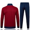 25/26 Arsenal Maroon long zipper  Training Jacket Set