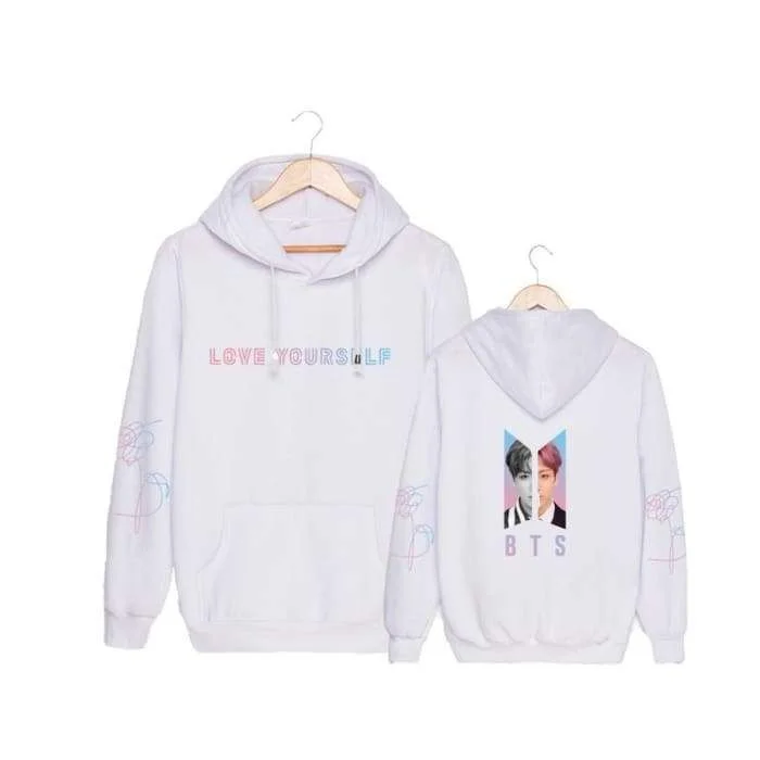 Hoodie love hot sale yourself bts