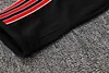 Joyfball 2025/2026 Manchester United Half-Pull Training Suit Black Retro version Football Shirt 1:1 Thai Quality