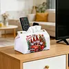 Gnome Christmas Truck DIY PULeather Diamond Painting Tissue Box for Adults Beginners Large Size Diamond Art Paper Storage Holder for Living Room Bathroom Table Decor