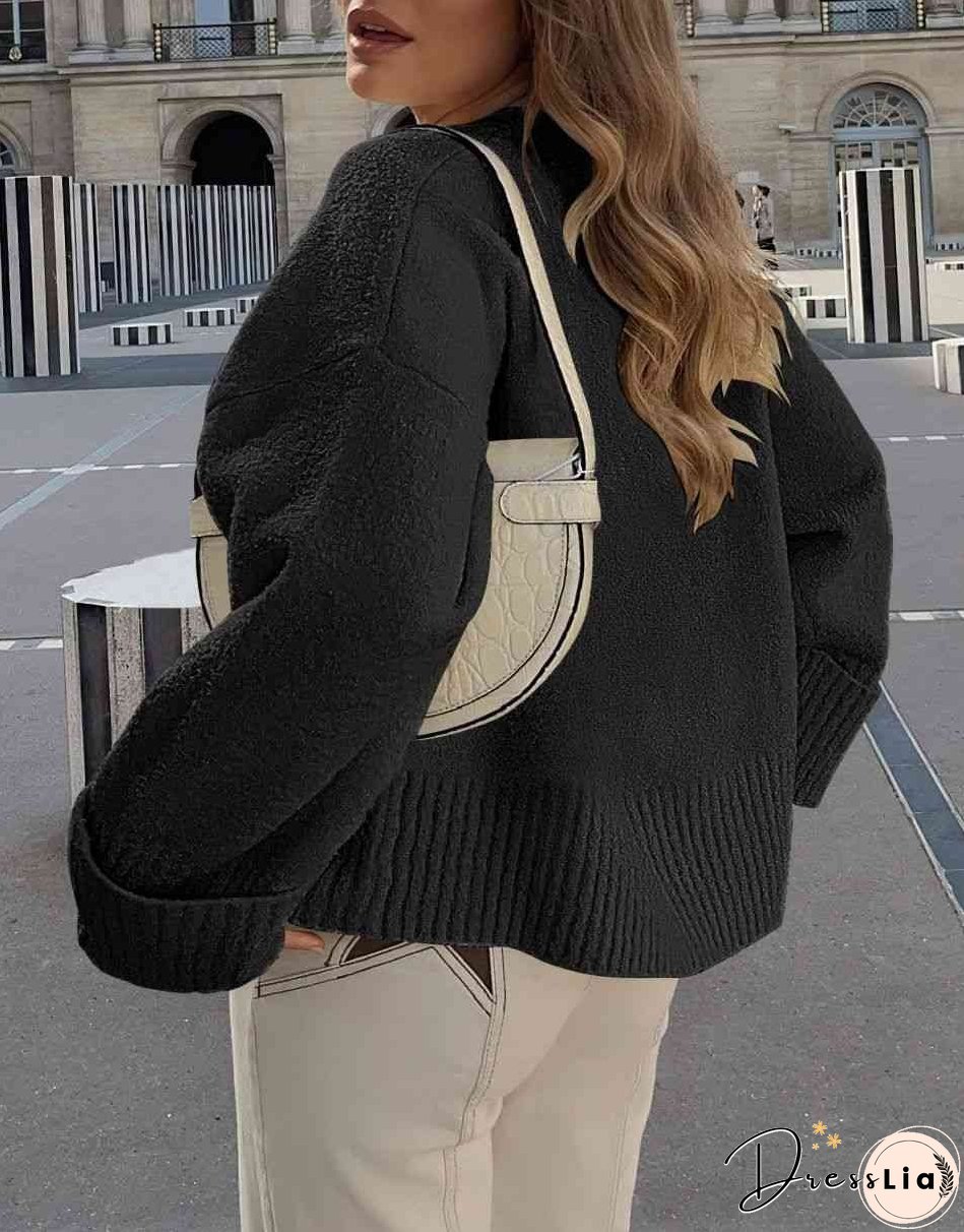 Chic and Relaxed winter Pullover