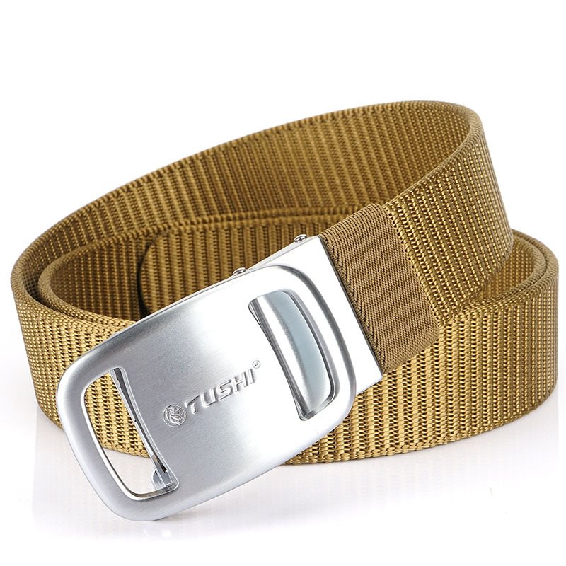 Automatic Buckle Nylon Belt Leisure Belt Canvas / [viawink] /
