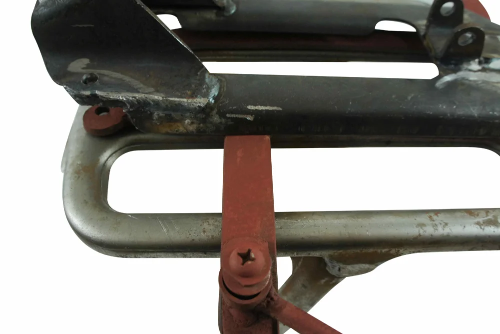 CJ750 rear rack toolbox mount (dual mount)