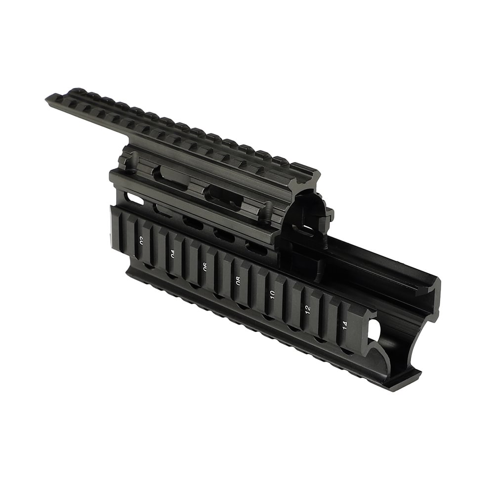 ohhunt® AK-47 Quad Rail Handguard Black Tan