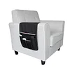 NICEYST Couch Sofa Armrest Organiser Arm Chair Caddy Bedside Storage Pocket with 6 Pockets TV Remote Holder Bed Storage Pocket Bag for Cellphone Tablet Notepad Book Magazines DVD Glasses