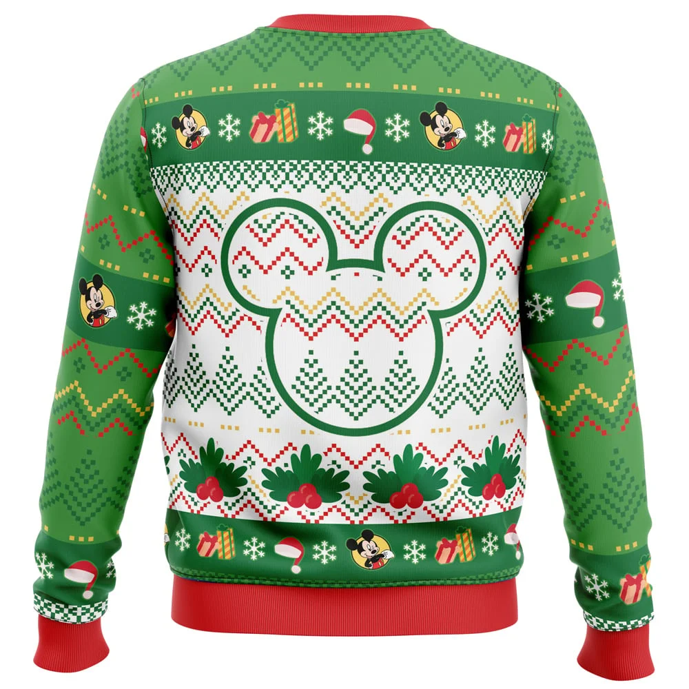 Merry Christmas Mickey Mouse Disney Ugly Christmas Sweatshirt