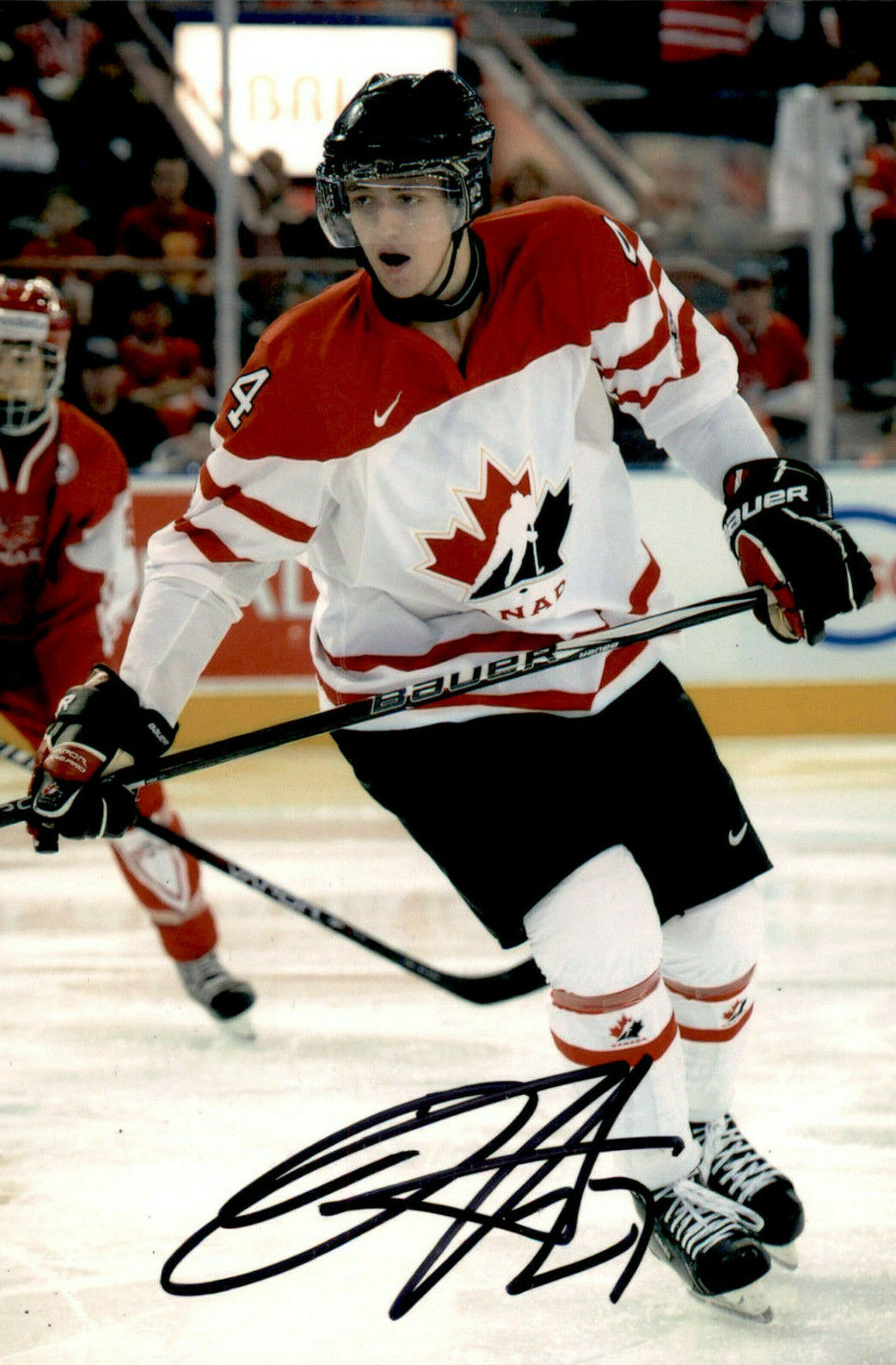 Dougie Hamilton SIGNED 4x6 Photo Poster painting TEAM CANADA / CAROLINA HURRICANES #2