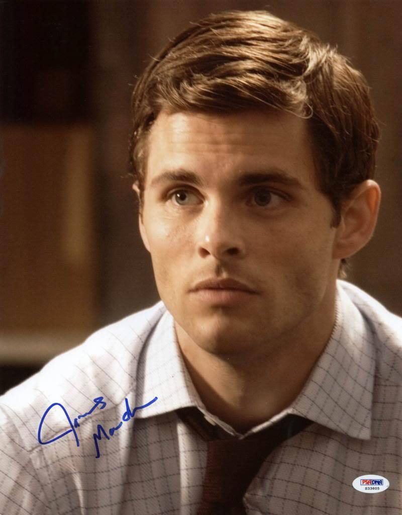 James Marsden X-Men Signed Authentic 11X14 Photo Poster painting Autographed PSA/DNA #S33605