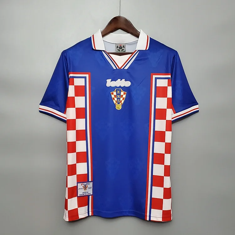 Kroatien Home Retro Trikot WM 1998
