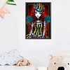 Diamond Painting -DIY Round Dril Magician Girl(50*30 CM)