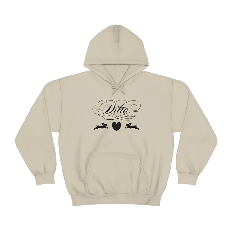 NewJeans Ditto Printed Logo Hoodie