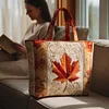 Rustic Fall Quilted Tote  Bag
