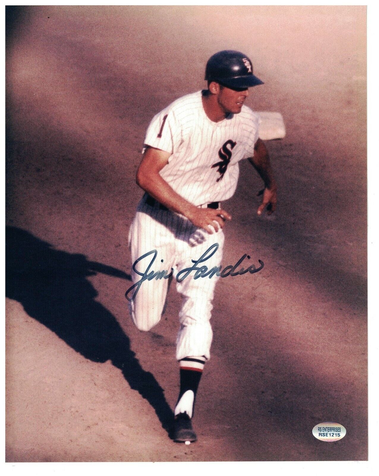 Jim Landis Signed Autographed 8 x 10 Photo Poster painting Chicago White Sox