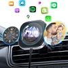 Multifunctional CarPlay Clip Wireless CarPlay Adapter Customized Car-Machine Interconnection Android Apple 2-in-1 Car CarPlay Suitable For Car Media, Fragrance Diffuser, Digital Clock