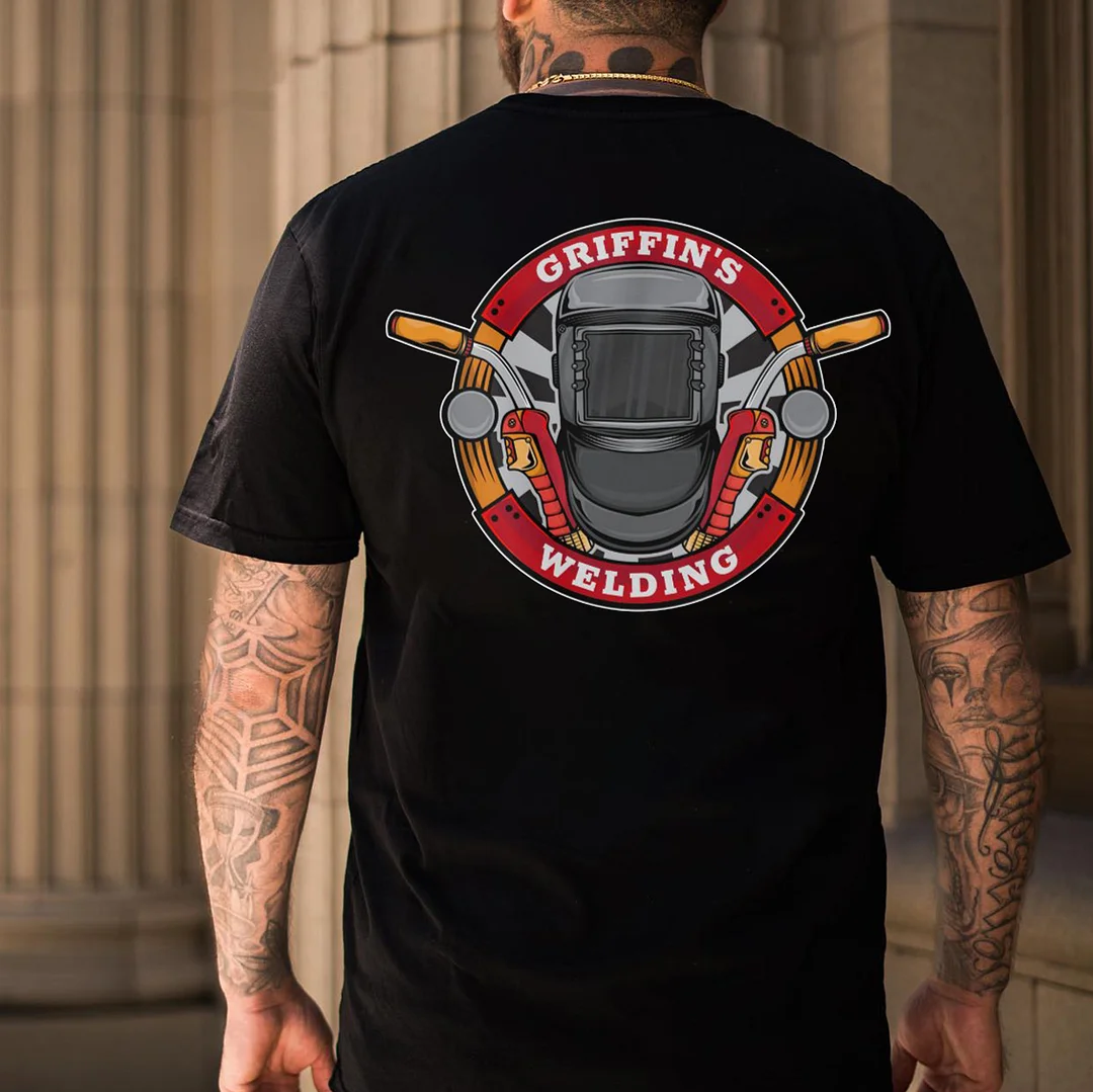 GRIFFIN'S WELDING Print Men's T-shirt