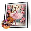Diamond Painting-DIY Crystal Rhinestone Ballerina Girl(Box Packaging)