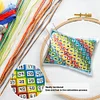 Cross Stitch Embroidery Needle Insert Bag DIY Sewing Knit Thread Pin Pouch Kit
