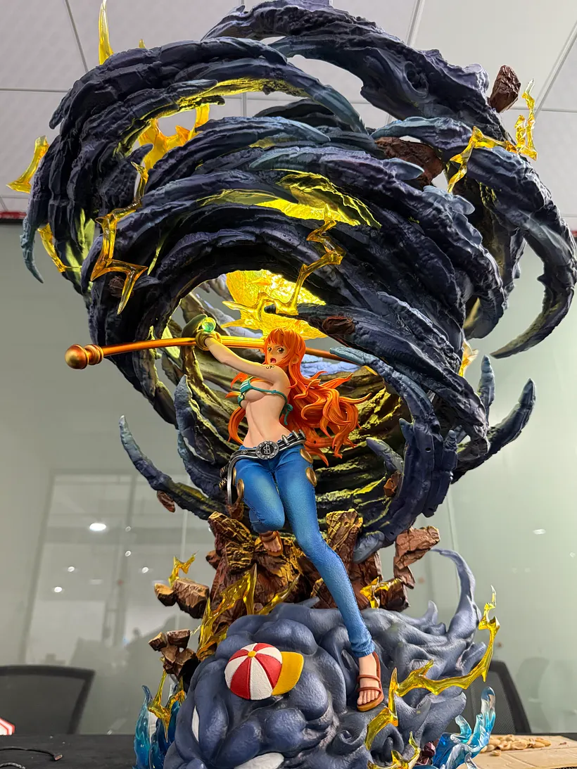 Wan Xiang Studio - One Piece Sorcery Clima-Tact Nami Statue(GK)