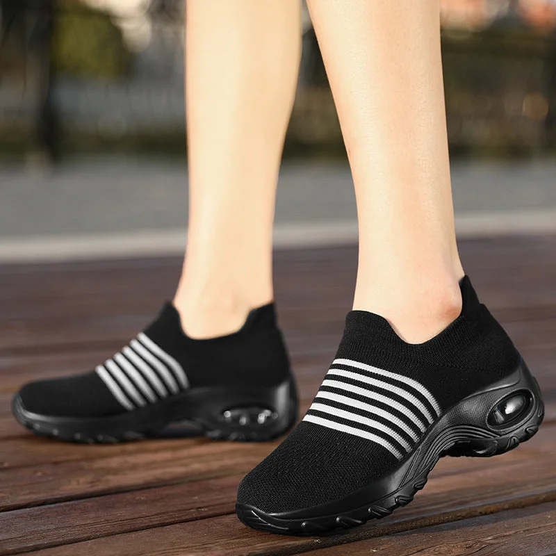 Cutout Breathable Casual Wedges Shoe