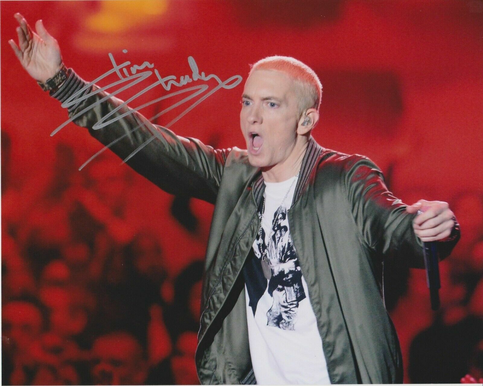 Eminem Autographed Signed 8x10 Photo Poster painting REPRINT ,