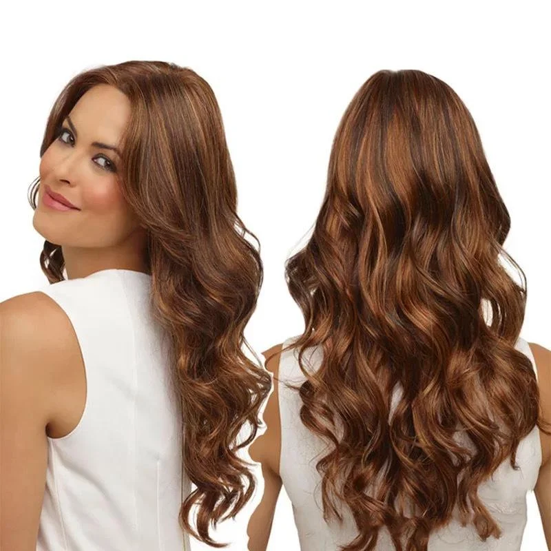 Fashion Wig Ladies Mid-length Curls | EGEMISS