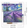 Diamond Painting-5D Full Round Drill Lavender(40x40cm)