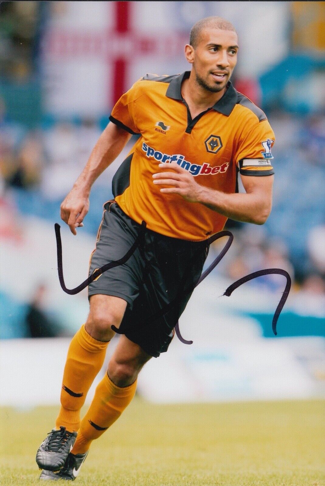 KARL HENRY HAND SIGNED 6X4 Photo Poster painting - FOOTBALL AUTOGRAPH - WOLVES 1.