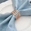 Hollow Geometric Circle Catering Napkin Ring