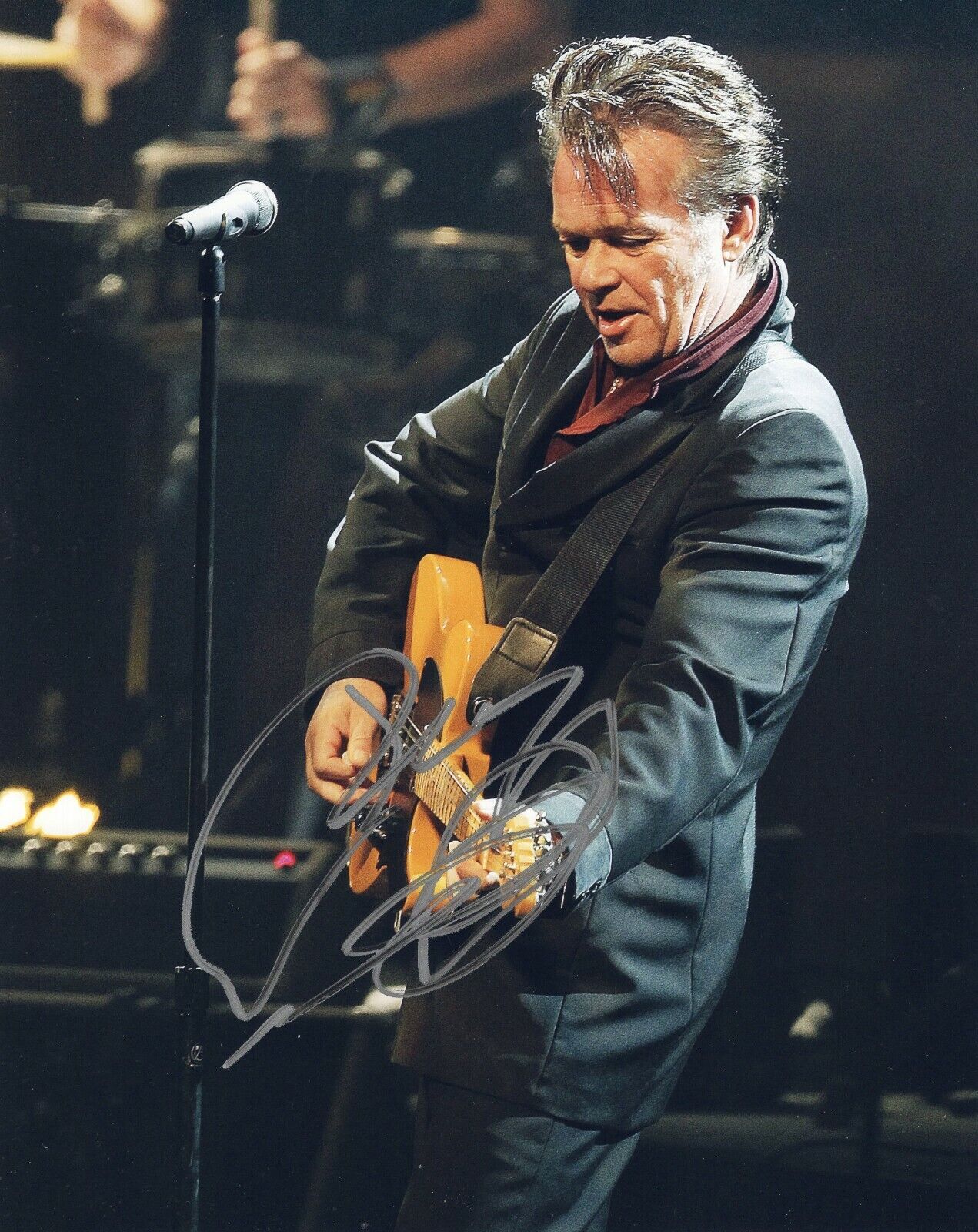 John Mellencamp Signed 8x10 Photo Poster painting w/COA Musician Jack & Diane Hurts So Good #1