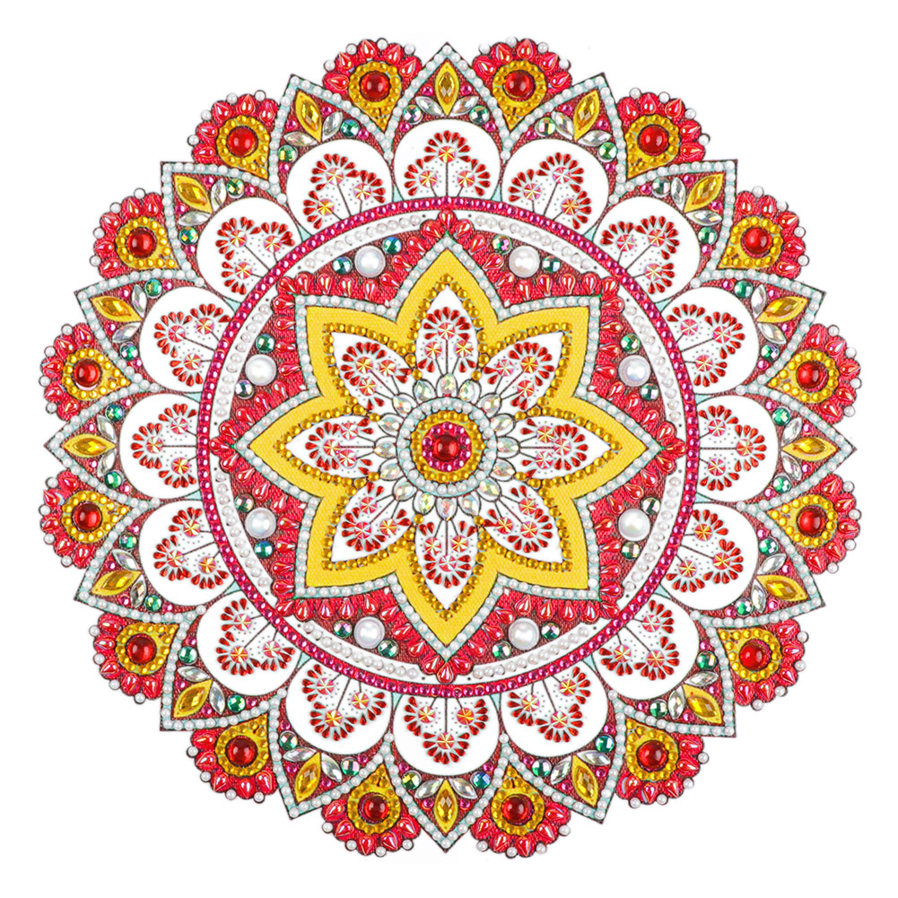

30*30CM - Special Shaped Diamond Painting - Color Mandala, 501 Original