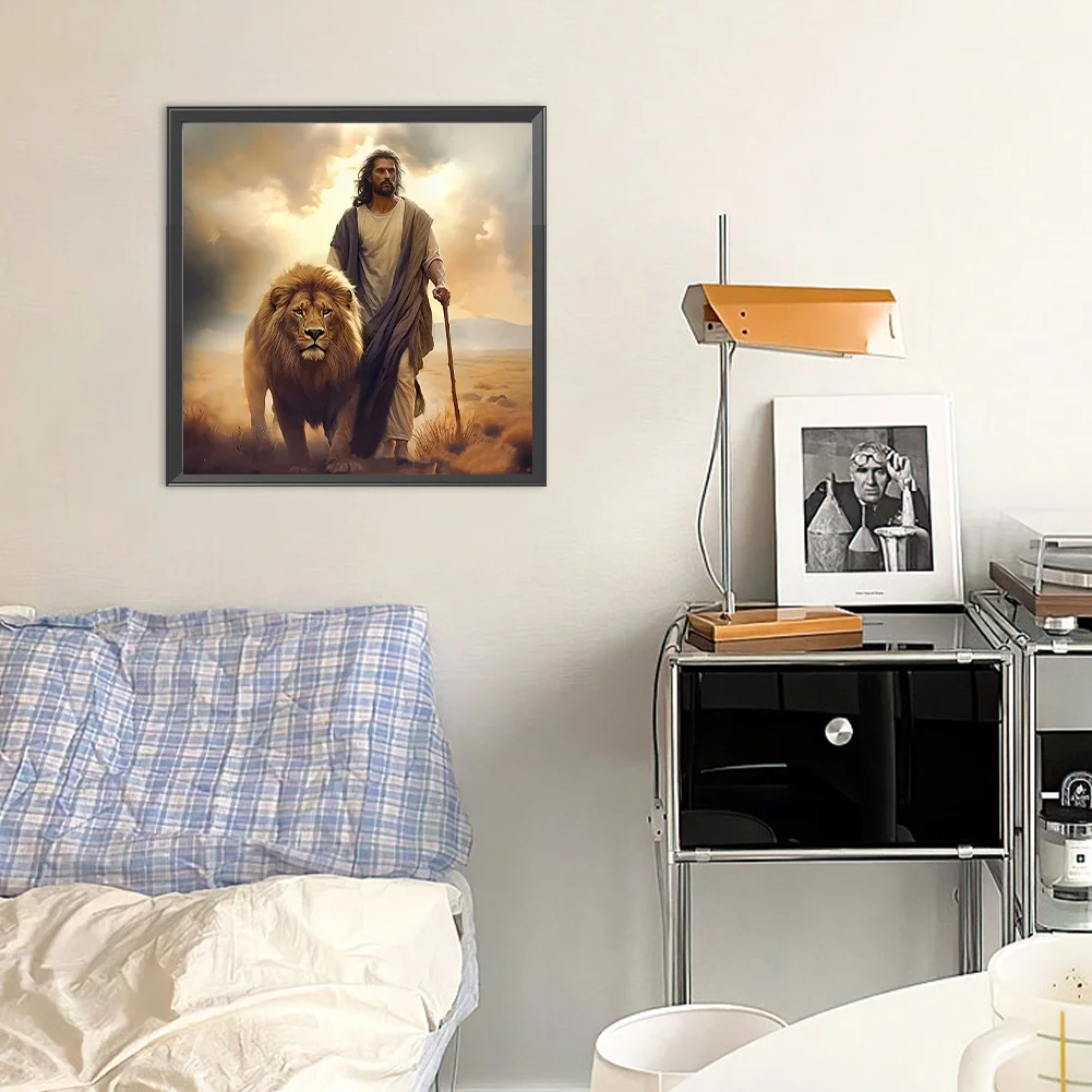 Jesus Lion - Paint By Number(40*40cm)
