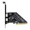 PCIeX8 to 2 Port Oculink SFF 8611 & 8612 Expansion Adapter Adapter Card