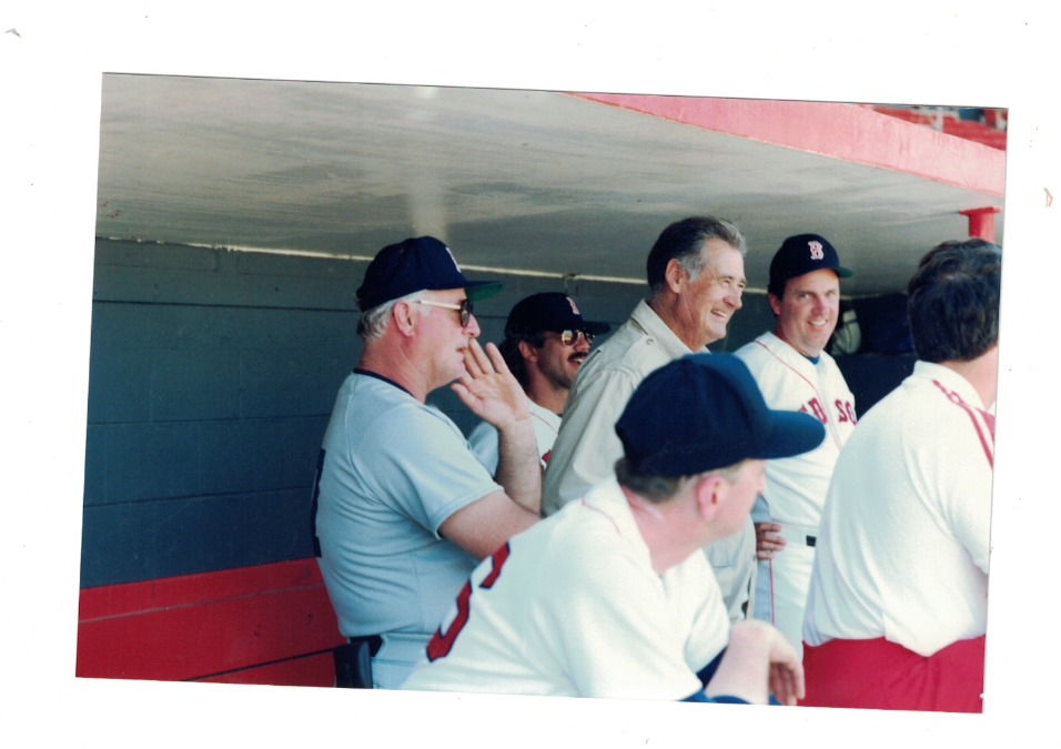 Ted Williams Boston Red Sox Original 1980's Fantasy Camp 4x6 Photo Poster painting