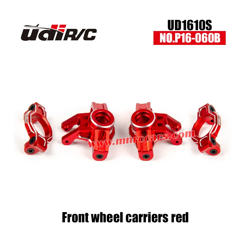 UDIRC UD1610S RC Car Upgrade Parts Front Wheel Carriers P16-060/A/B