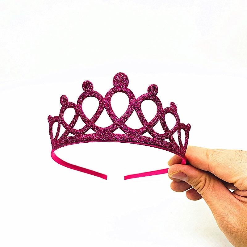 Baby Hair Band Crown Children’s Hair Accessories Baby Hair Band Girl’s Headdress 100 Days Full Moon Birthday
