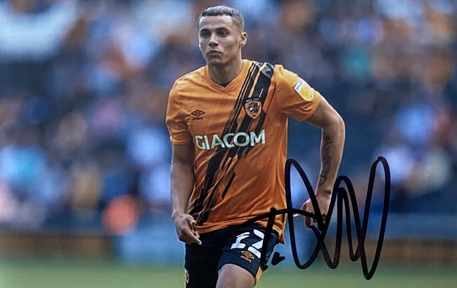 Tyler Smith Genuine Hand Signed Hull City 6X4 Photo Poster painting