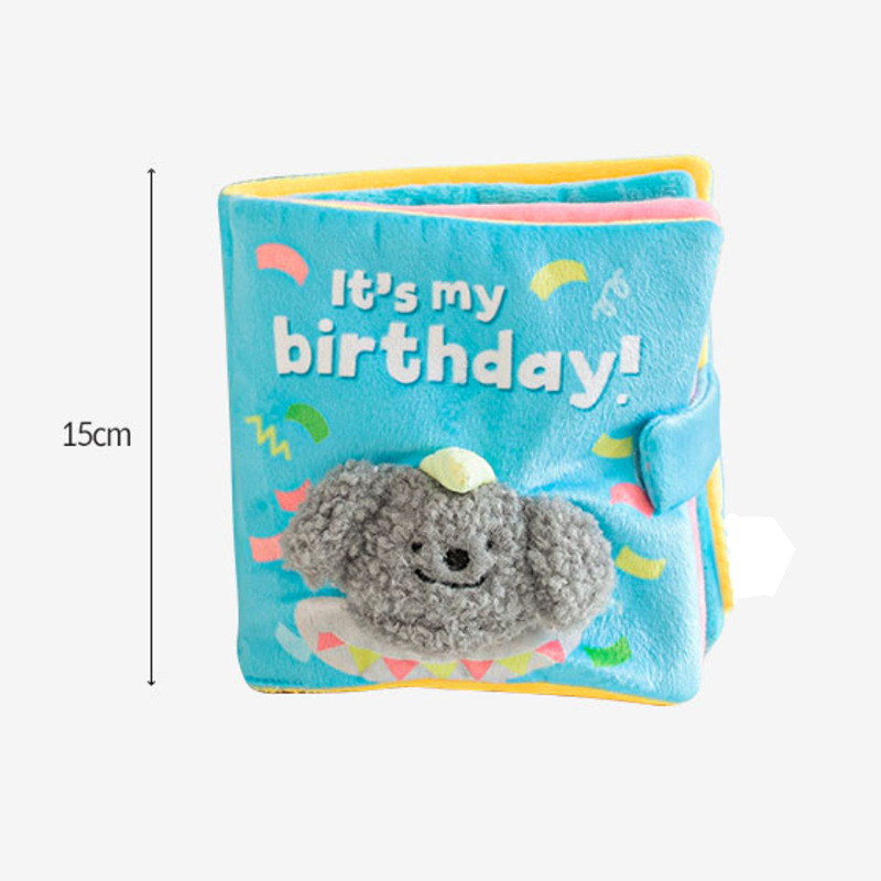 Snuffle Book for Dogs - Interactive Scent Puzzle Birthday Toy