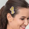 3pcs DIY Diamond Painting Hair Clip Rhinestone Love Heart Hairpin Headdress Kit